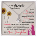 Necklace from daughter to mom