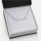 Signature Style Name Pendant Necklace (No Message Card) • Forever Her Name