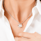 For Her: Pendant Necklace without Message Card • Forever Tied to You