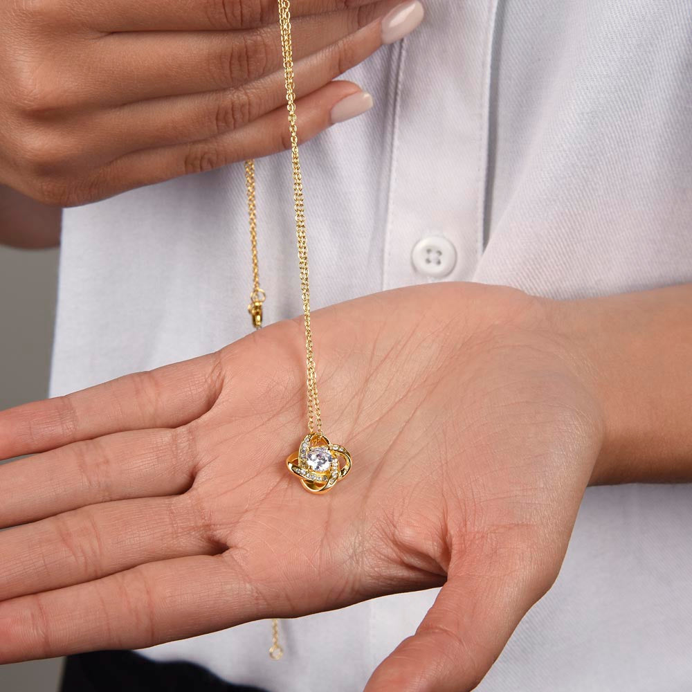 For Her: Pendant Necklace without Message Card • Forever Tied to You