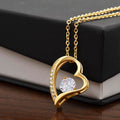 For Her: Pendant Necklace without Message Card • Forever in My Heart