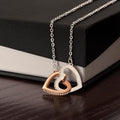 For Her: Pendant Necklace without Message Card • Forever Interlocked Necklace