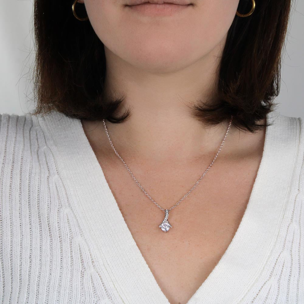 For Her: Pendant Necklace without Message Card • Forever Radiant Spark