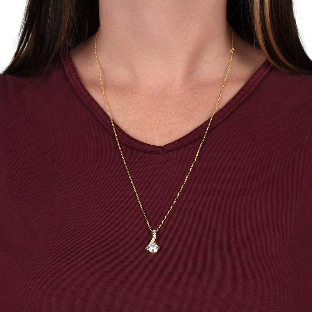 For Her: Pendant Necklace without Message Card • Forever Radiant Spark