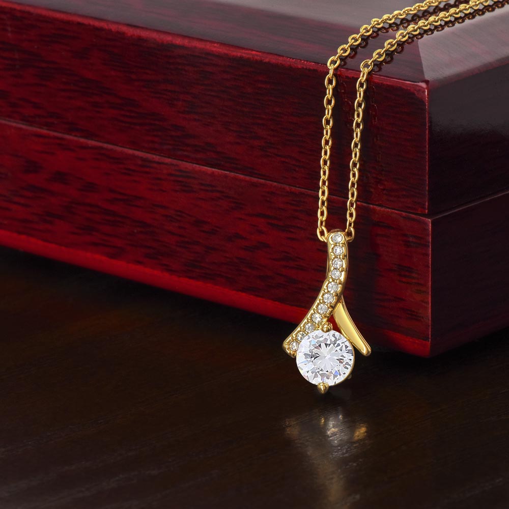 For Her: Pendant Necklace without Message Card • Forever Radiant Spark