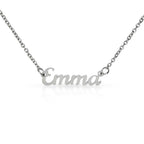 For Her: Pendant Necklace without Message Card • Forever Her Name