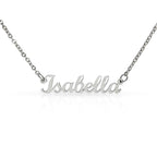 For Her: Pendant Necklace without Message Card • Forever Her Name