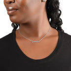 For Her: Pendant Necklace without Message Card • Forever Her Name