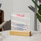 Keepsake Acrylic Bundle - Mom, I am forever thankful